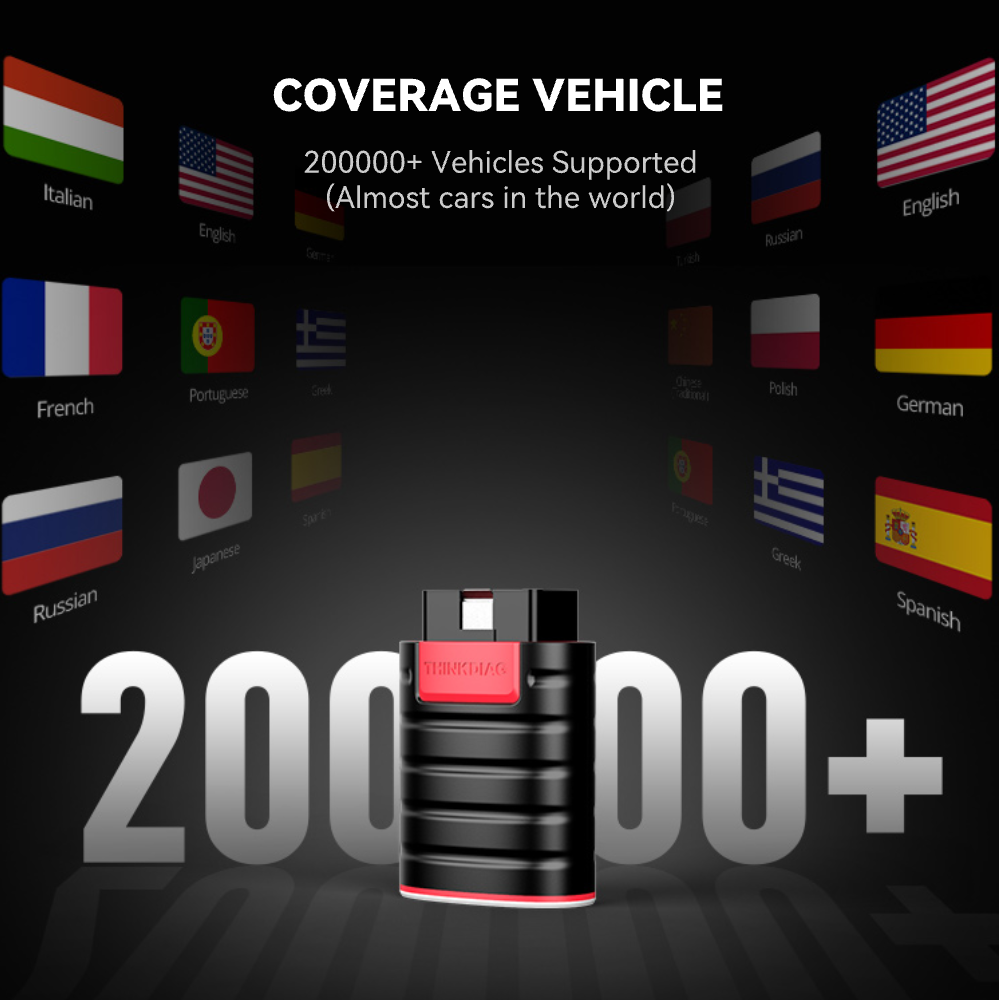 Thinkdiag Coverage 200000+ Vehicle