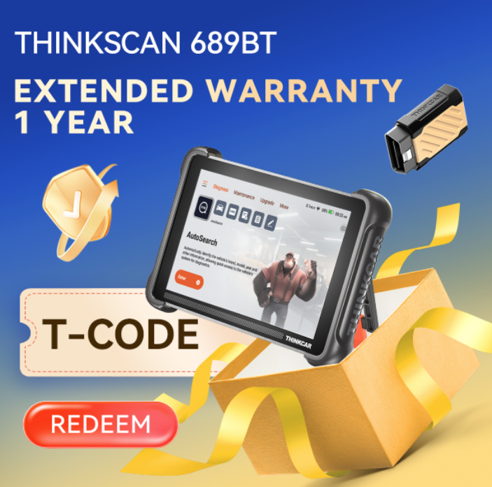 THINKSCAN 689BT 1 Year Extended Warranty