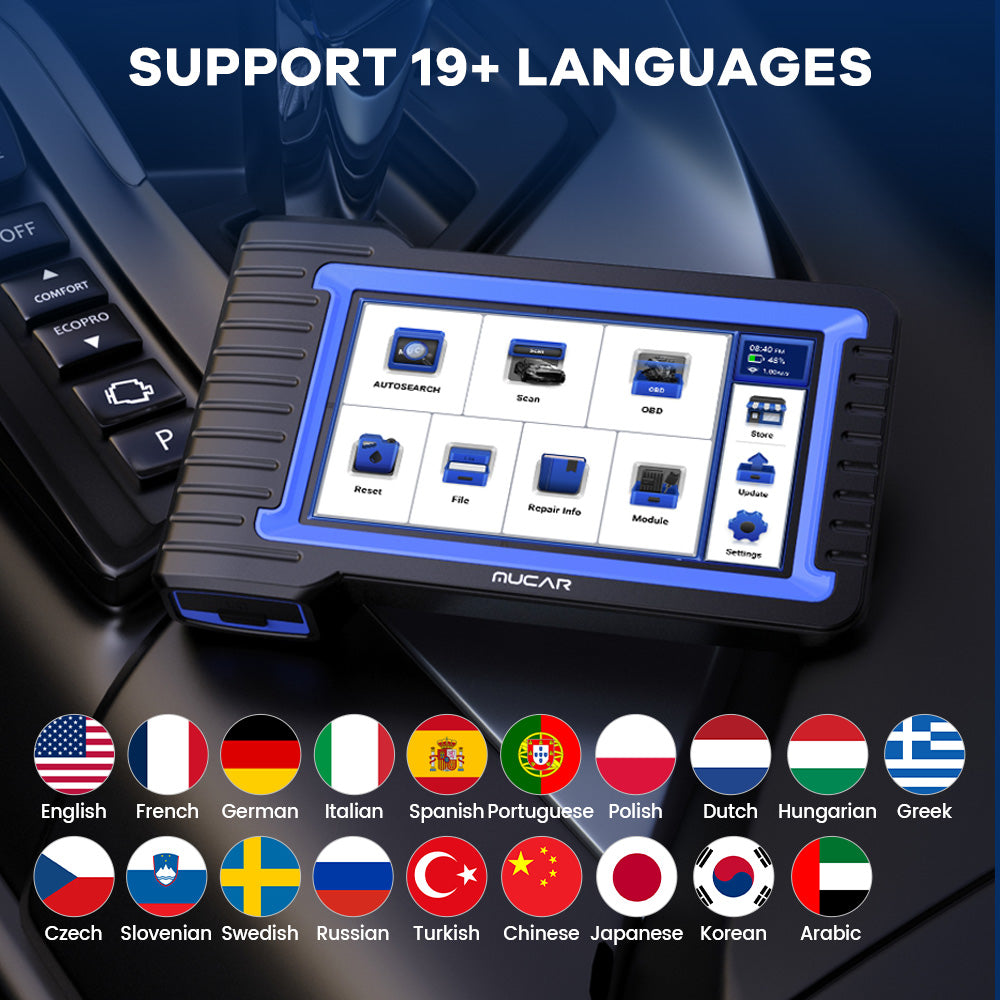 MUCAR VO7 S: Smart OBD2 Scanner