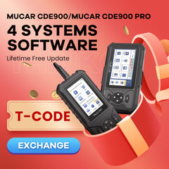 MUCAR CDE900/CDE900 PRO 4 SYSTEM T-CODE