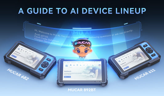 A Side-by-Side Look at MUCAR 892BT, MUCAR 682 & MUCAR 632 | Choosing Your AI Companion.