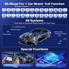 MUCAR CDE900 PRO T-CODE 1 SELECTED CAR BRAND FULL FUNCTIONS