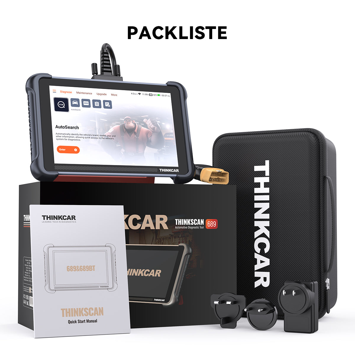 THINKCAR THINKSCAN 689 PACKING LIST