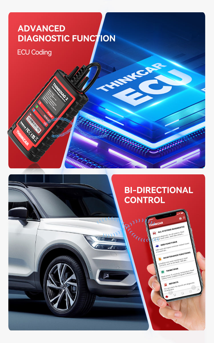 Thinkdiag2 bidirectional scan tool & ECU coding mobile