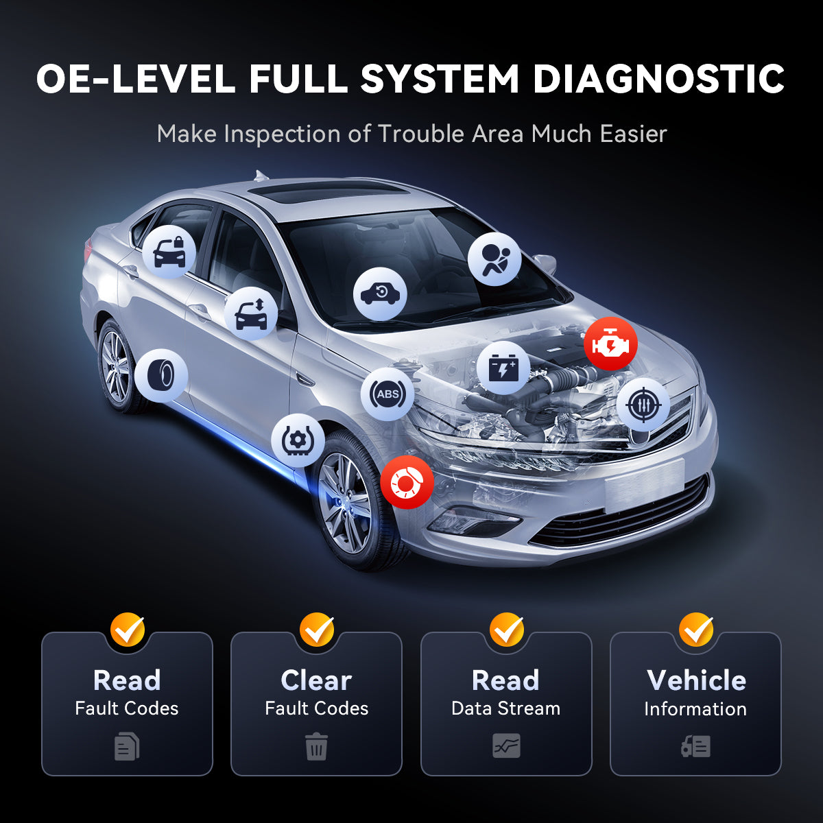 OE-LEVEL FULL SYSTEM DIAGNOSTIC -  Thinkcar Thinkscan 689BT  