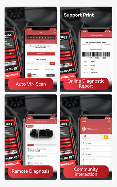 THINKDIAG 2 Automotive Diagnostic Scanner | Car Code Reader – THINKCAR