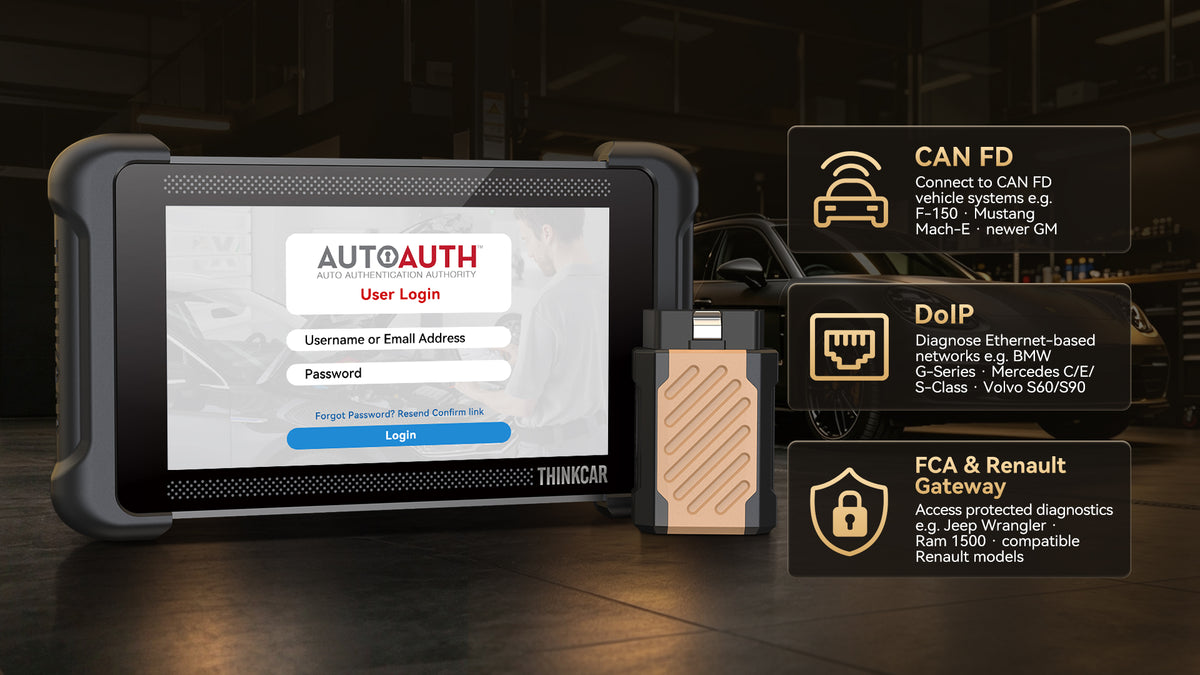 CAN FD, DoIP & Secure Gateway Access