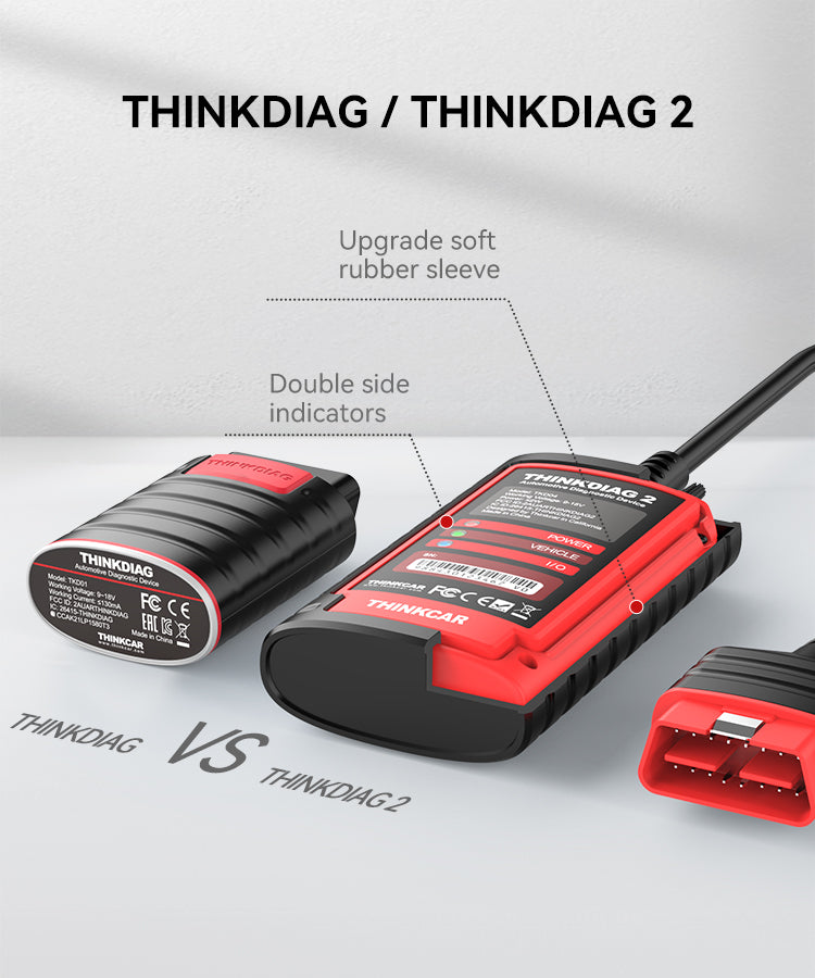 THINKDIAG 2 Automotive Diagnostic Scanner | Car Code Reader – THINKCAR