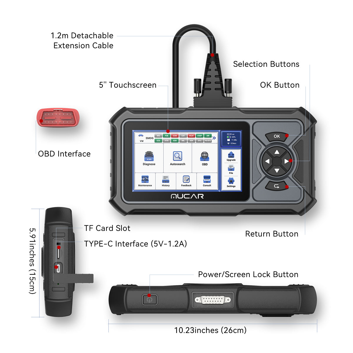 MUCAR CDE900 LITE