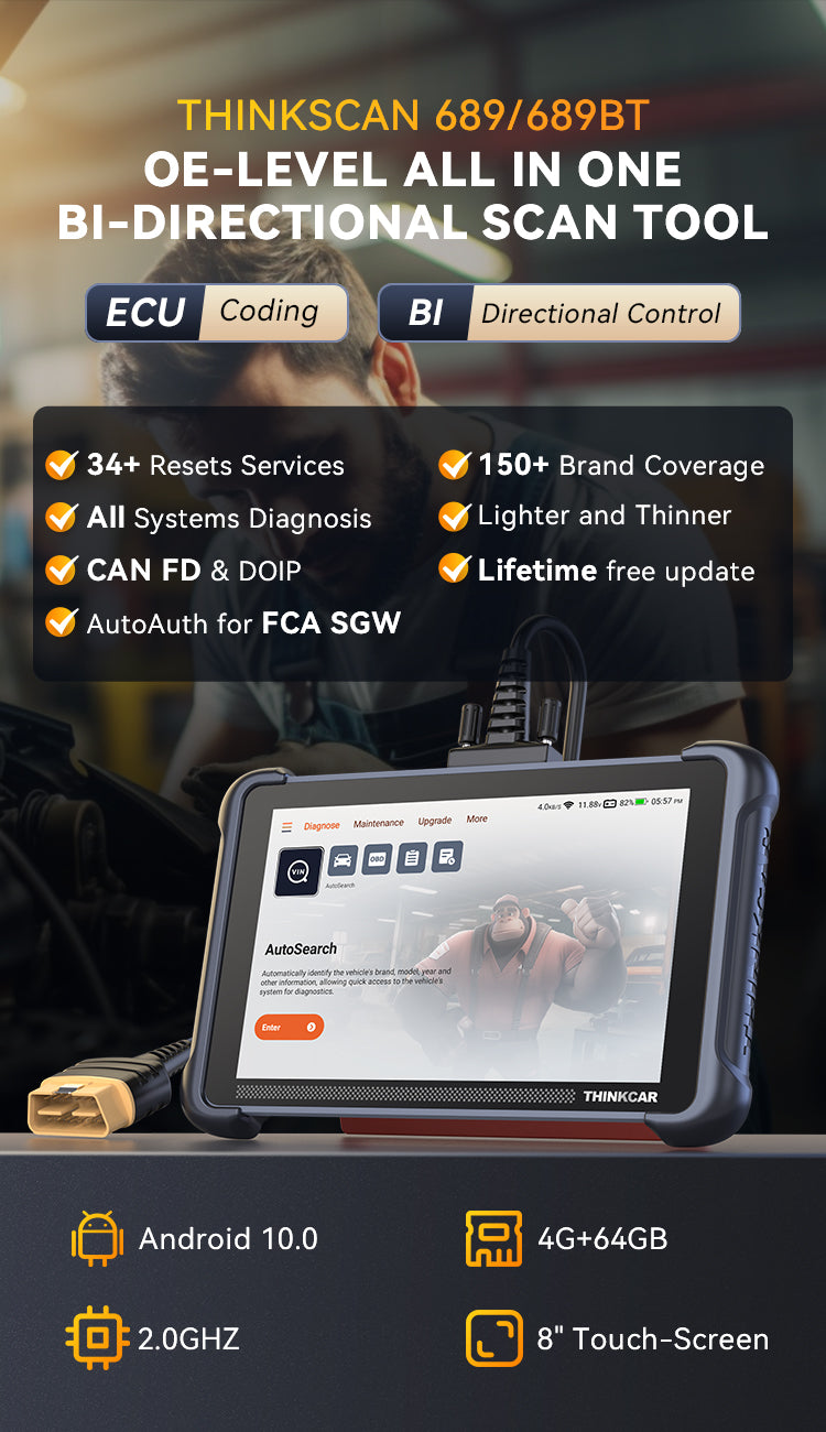 Professional Auto Scan Tool - Thinkcar Thinkscan 689