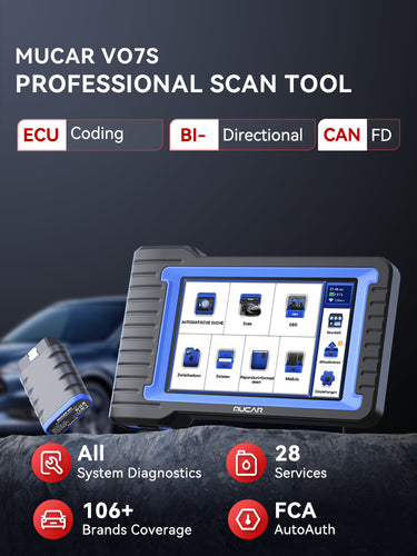 Nucar Scanner MUCAR VO7 S - Best OBD2 Scanner With Diagnostic Tool – THINKCAR