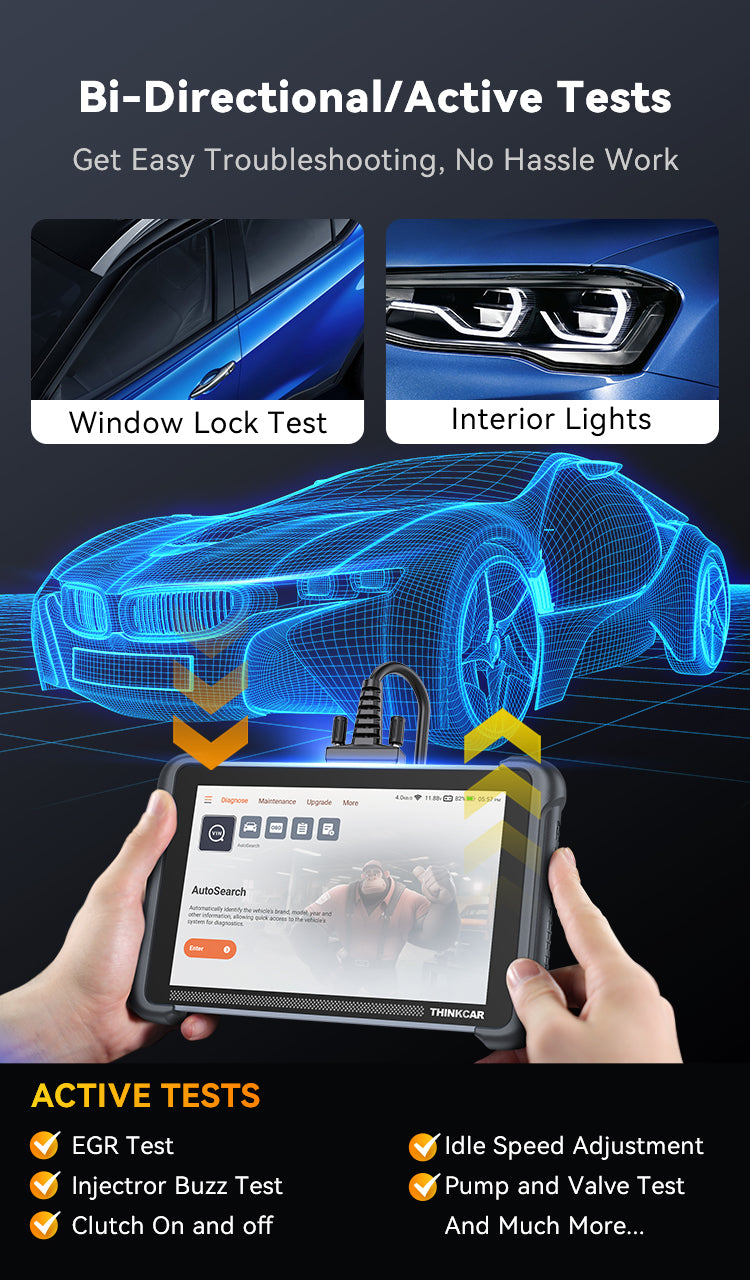 BI-DIRECTIONAL CONTROLS SCAN TOOL THINKCAR 689