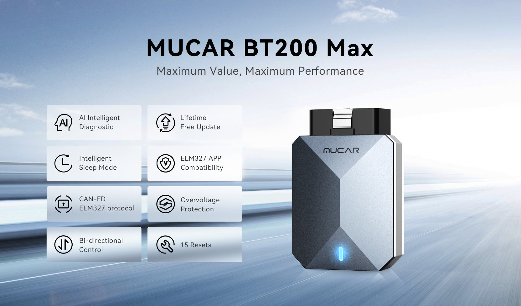 Budget step-up with AI help - MUCAR BT200 MAX