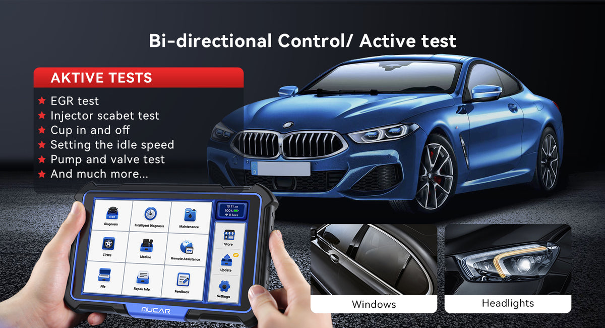 MUCAR VO8 - Professional Car Diagnostic Tool | THINKCAR