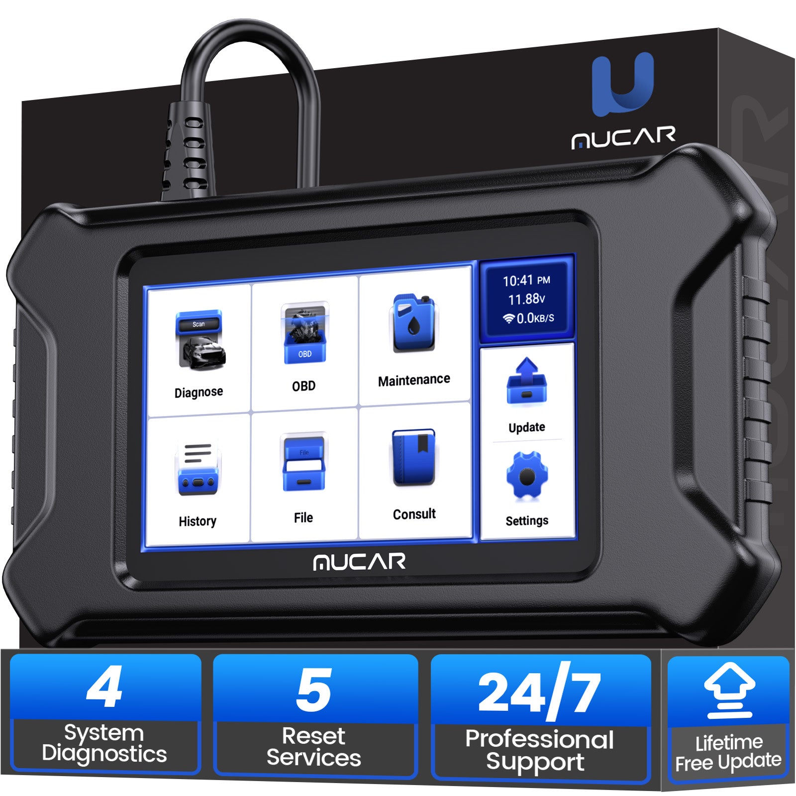 MUCAR CS4 car diagnostic scanner automotive