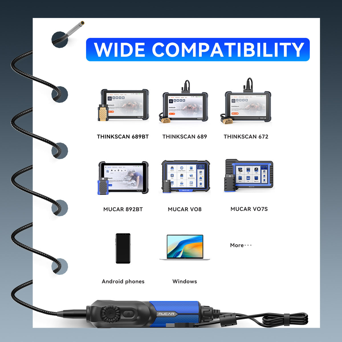 MUCAR USB Endoscope E021