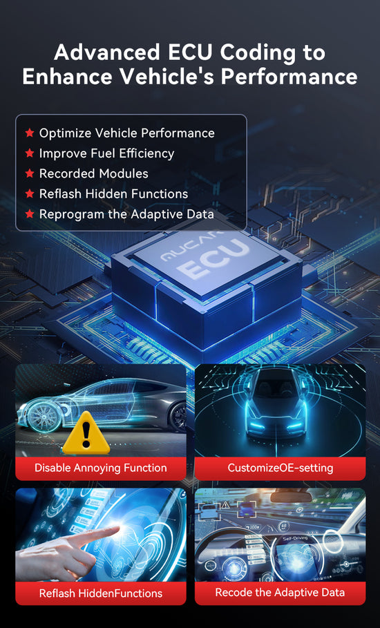 Ecu Coding MUCAR VO8 - Professional Car Diagnostic Tool | THINKCAR