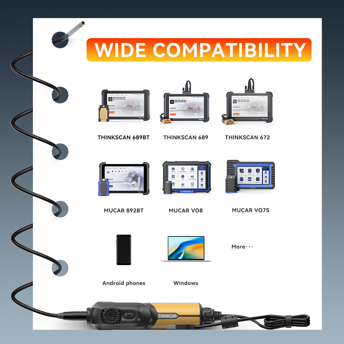 THINKCAR USB ENDOSCOPE TES 102