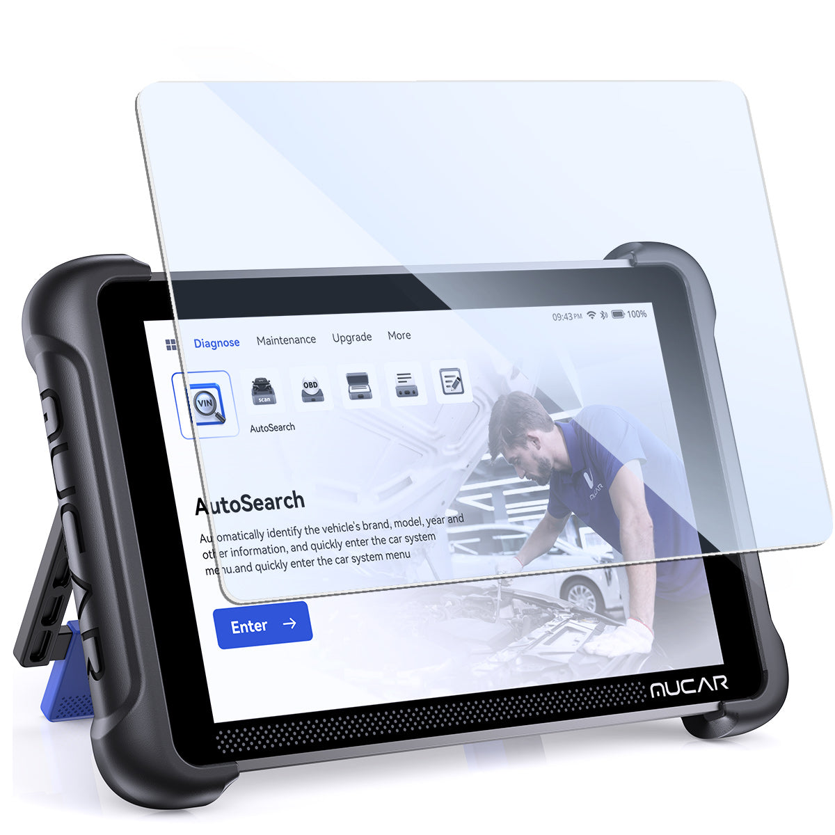 TEMPERED GLASS SCREEN PROTECTOR FOR MUCAR 892BT