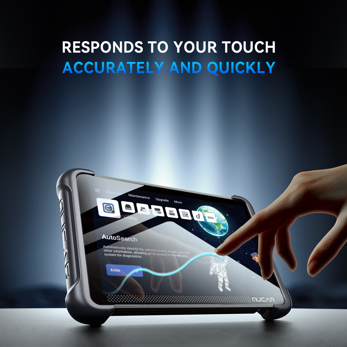 TEMPERED GLASS SCREEN PROTECTOR FOR MUCAR 892BT