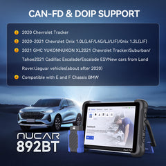 MUCAR 892BT AI-Assisted Bidirectional Scan Tool, Full System OBD2 Scanner, Bi-Directional OBD2 Scanner Diagnostic Tool,ECU Coding, 35 Services, FCA Autoauth, CANFD and DOIP, Free Lifetime Upgrade MUCAR 892BT AI-Assisted Bidirectional Scan Tool, Full System OBD2 Scanner, Bi-Directional OBD2 Scanner Diagnostic Tool,ECU Coding, 35 Services, FCA Autoauth, CANFD and DOIP, Free Lifetime Upgrade