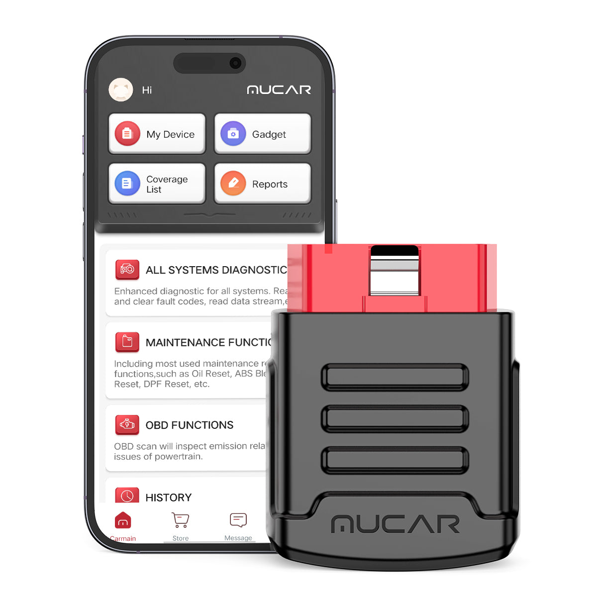 MUCAR BT200: Full System Diagnostic Tool