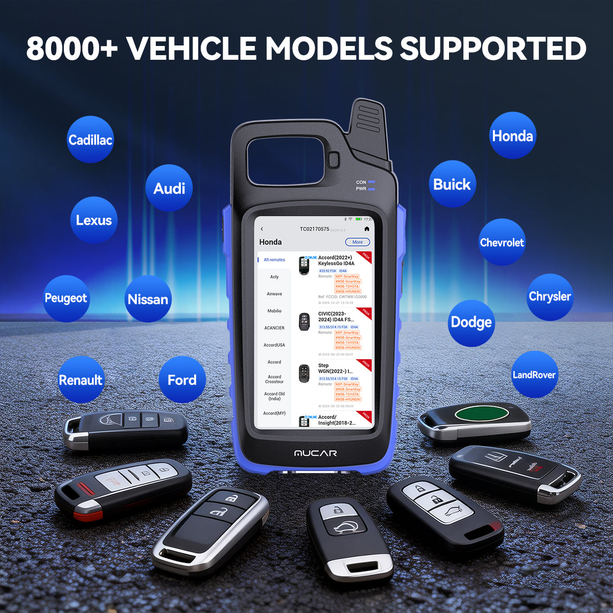 MUCAR KEY581 Key Programmer