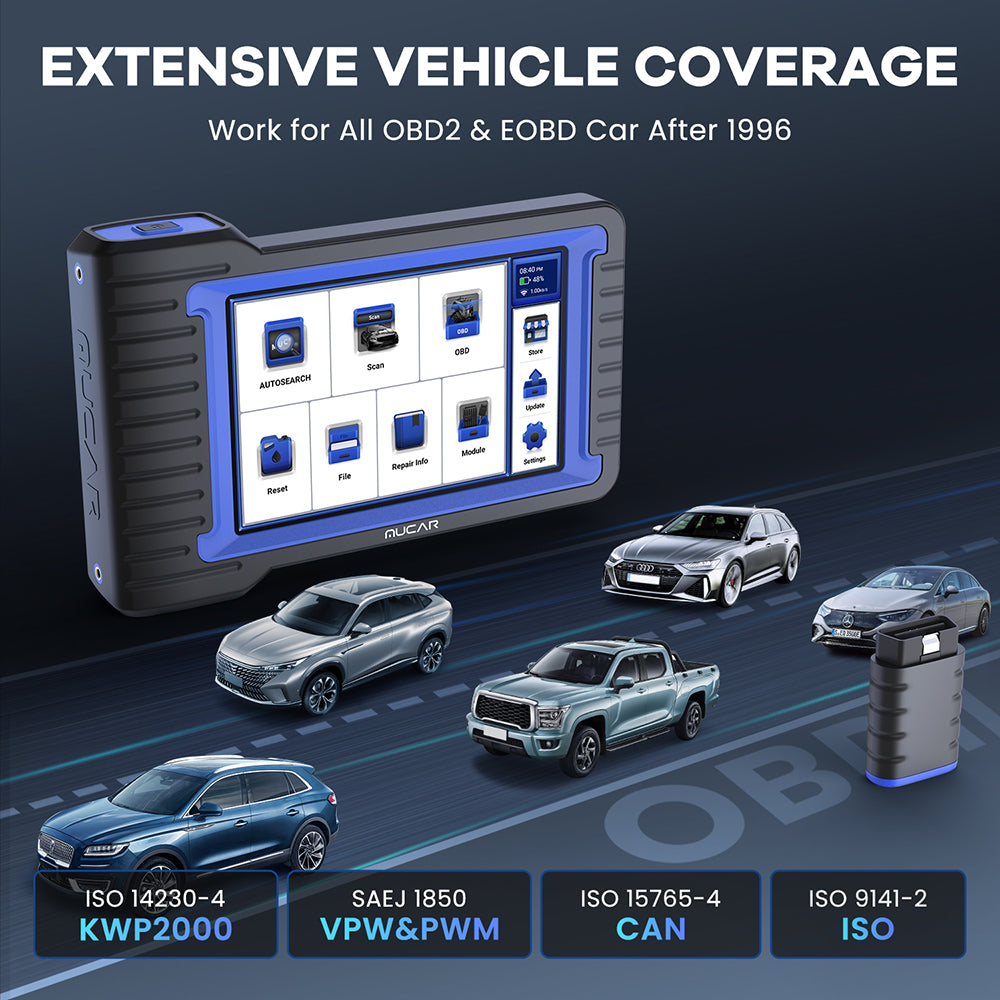 MUCAR VO7 S: Smart OBD2 Scanner