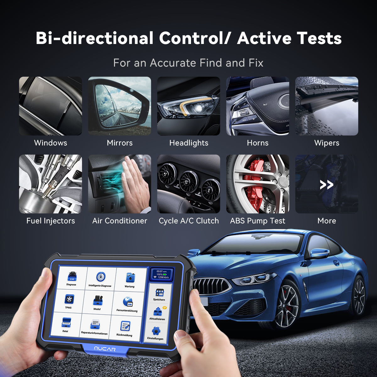 MUCAR VO8 BI-DIRECTIONAL CONTROLS