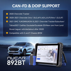 MUCAR 892BT AI Diagnostic Tool: Free Lifetime Updates, 8
