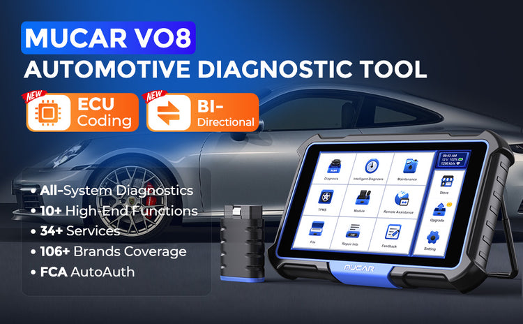 MUCAR VO6 Automotive All System OBD2 Scanner Car IMMO Diagnostic Scan Tool MUCAR VO6 Automotive All System OBD2 Scanner Car IMMO Diagnostic Scan Tool