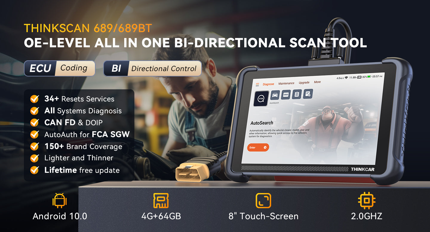 Professional Auto Scan Tool - Thinkcar Thinkscan 689