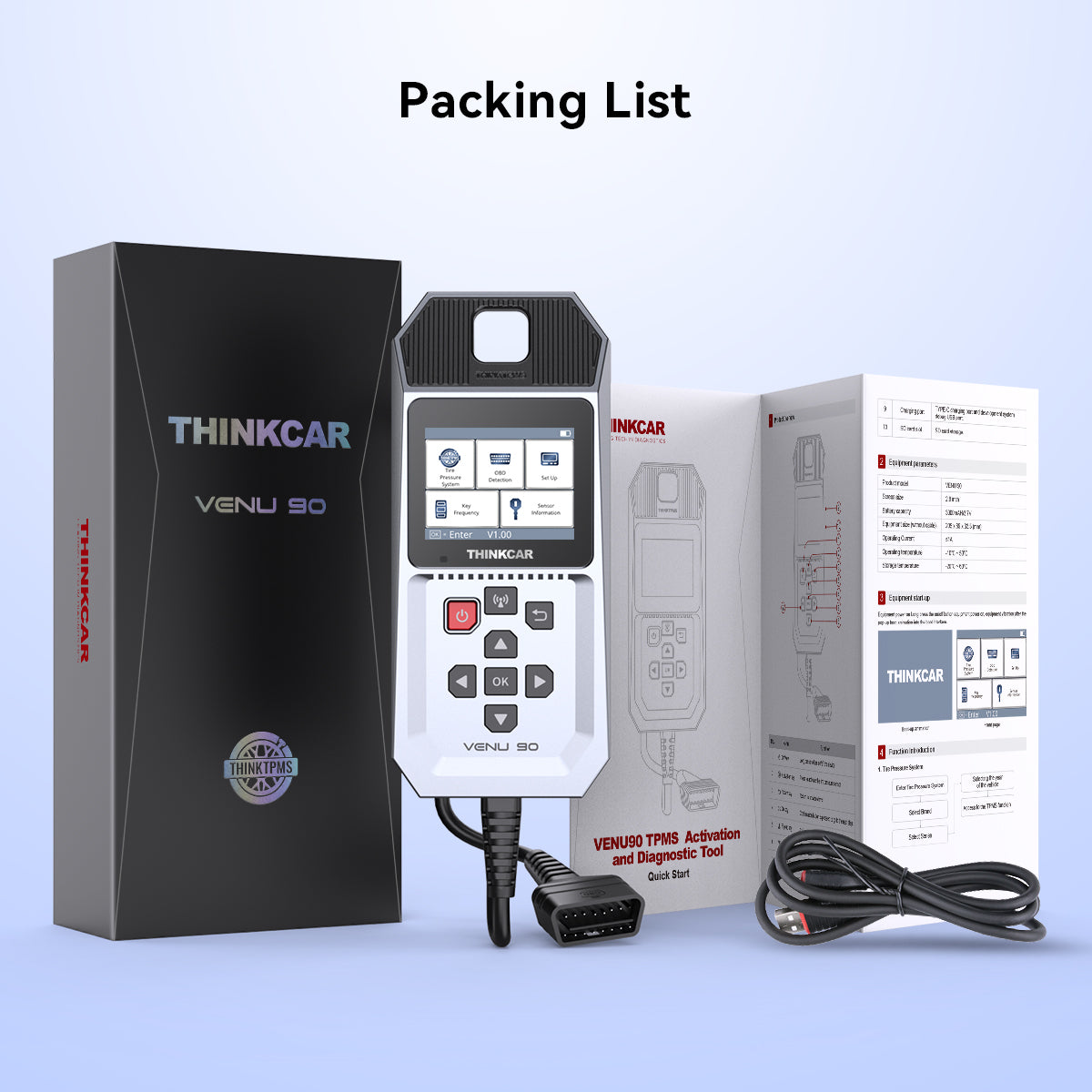THINKCAR VENU 90 TPMS Activation & Diagnostic Tool