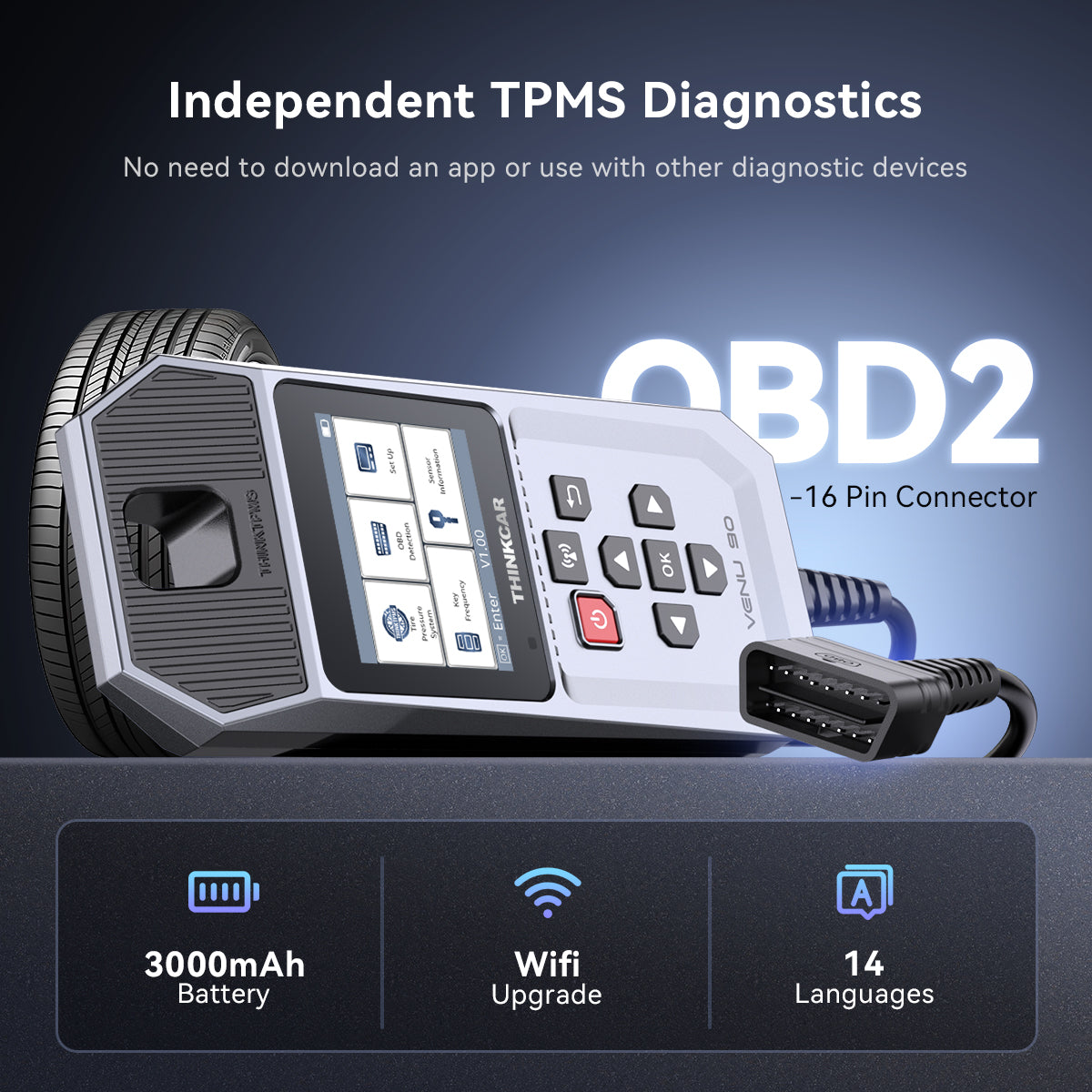 THINKCAR VENU 90 TPMS Activation & Diagnostic Tool