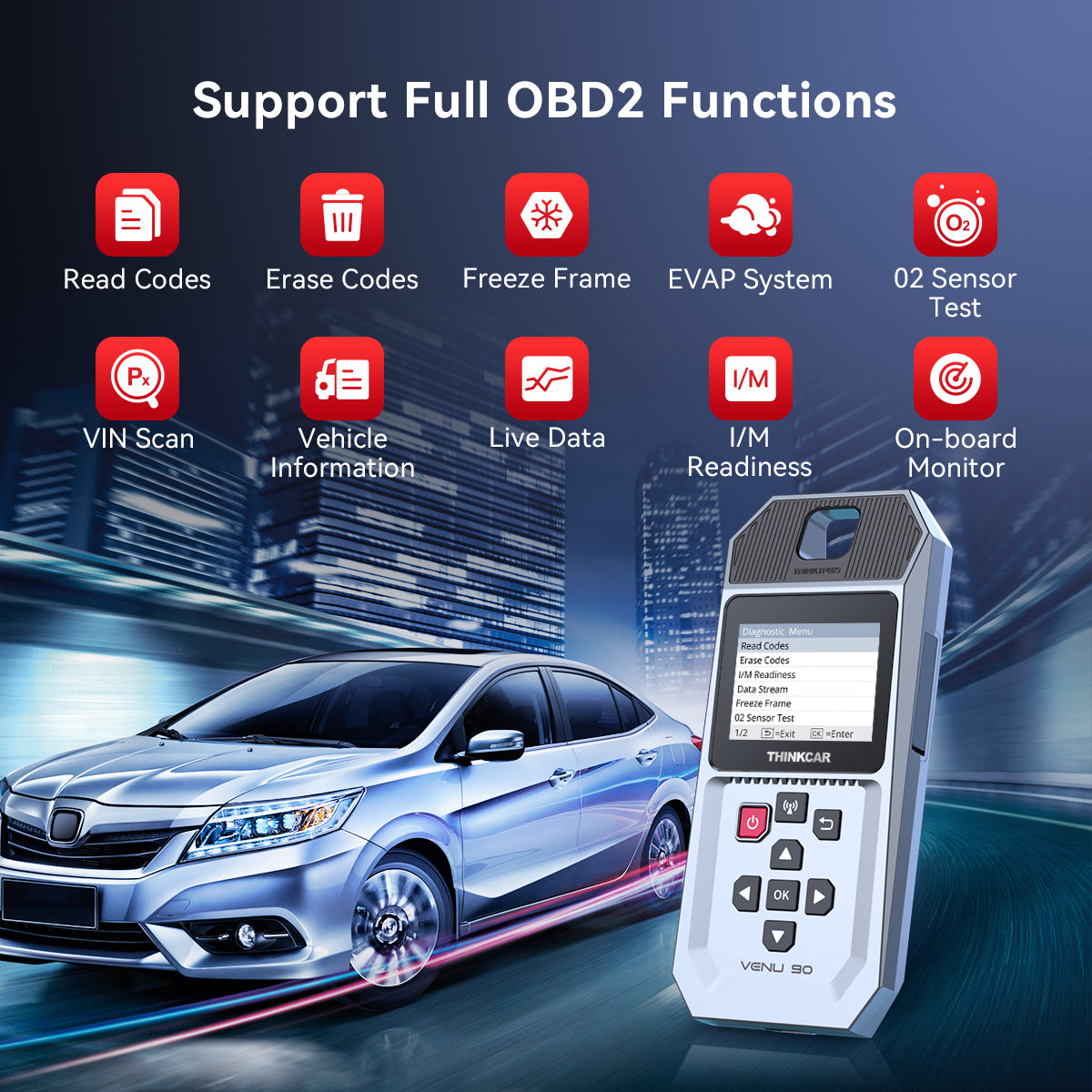 THINKCAR VENU 90 TPMS Activation & Diagnostic Tool