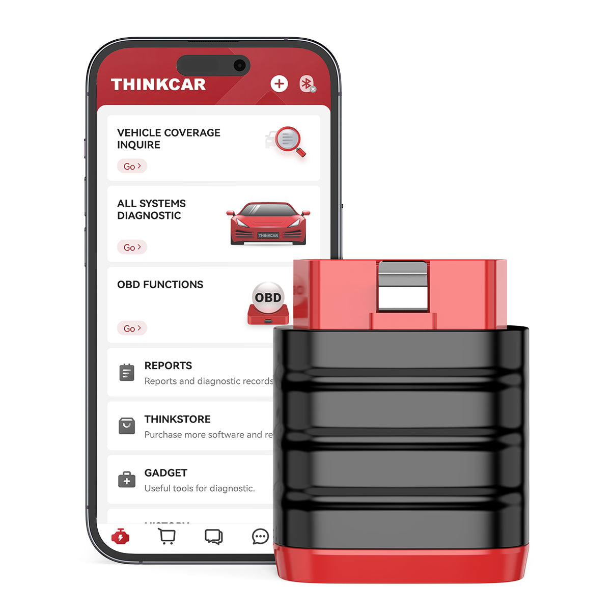 Pre-Purchase Code Check Pre-Purchase Code Check - THINKDIAG MINI Bluetooth OBD2 Scanner