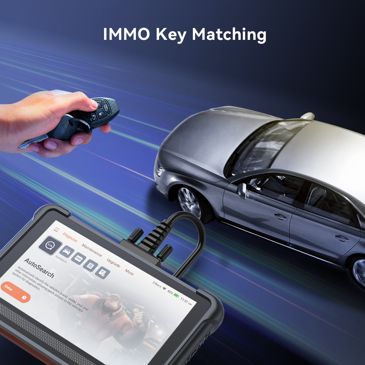 Thinkscan 672 IMMo Key Matching