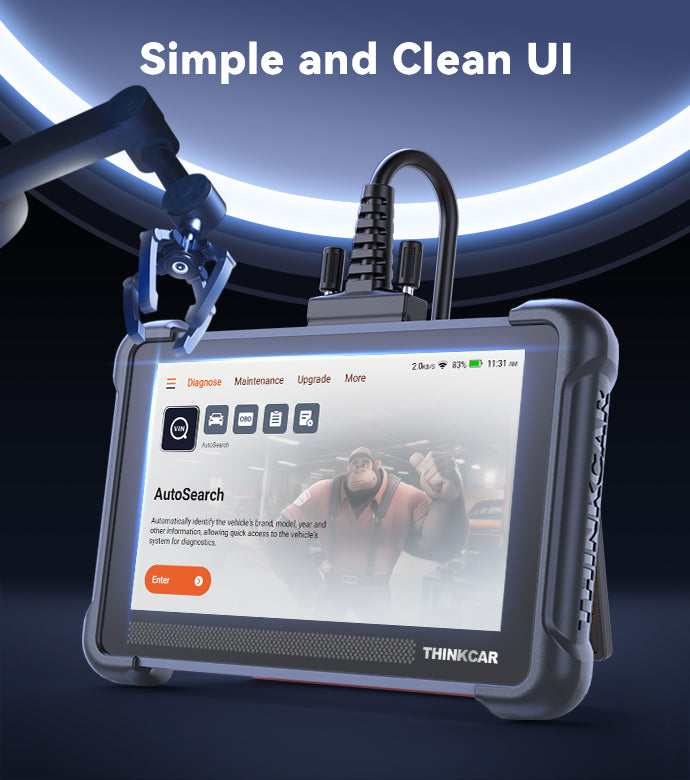 THINKCAR THINKSCAN 672 New simplified UI design