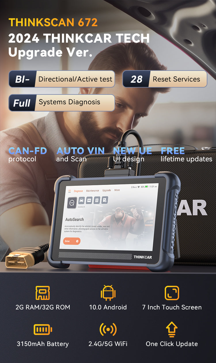 Thinkcar Thinkscan 672 Functional Features