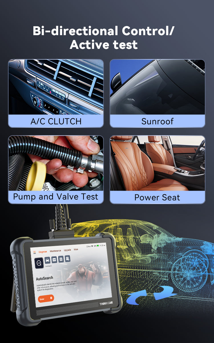 Thinkscan 672 Bi-directional Control/ Active test