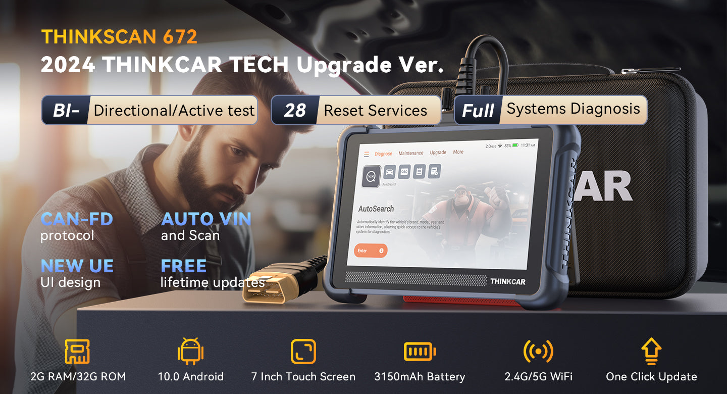 Thinkcar Thinkscan 672 Functional Features