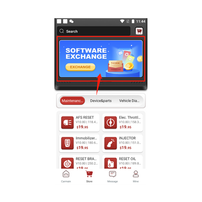 MUCAR BT200 T-CODE 15 Resets Maintenance Function 1 Year Free