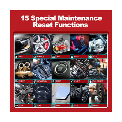 MUCAR BT200 T-CODE 15 Resets Maintenance Function 1 Year Free
