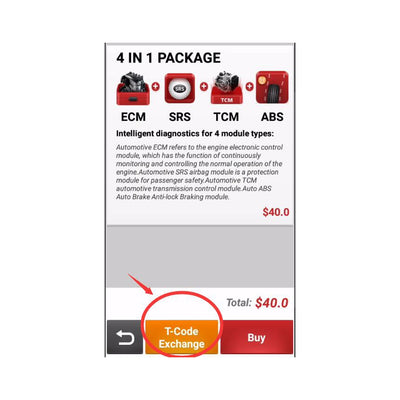 MUCAR CDE900/CDE900 PRO 4 System T-code