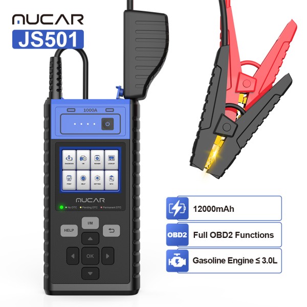 MUCAR JS501 2-in-1 Jump Starter and Car Diagnostic Tool – THINKCAR ...