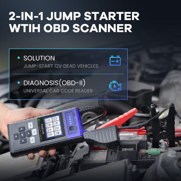 jump starter diagnostic tools multimeter isopropyl alcohol