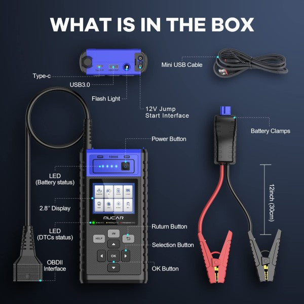MUCAR JS501 Jump Starter